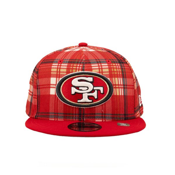 San Francisco 49ers Scarlet Red/Light Gold Flannel 