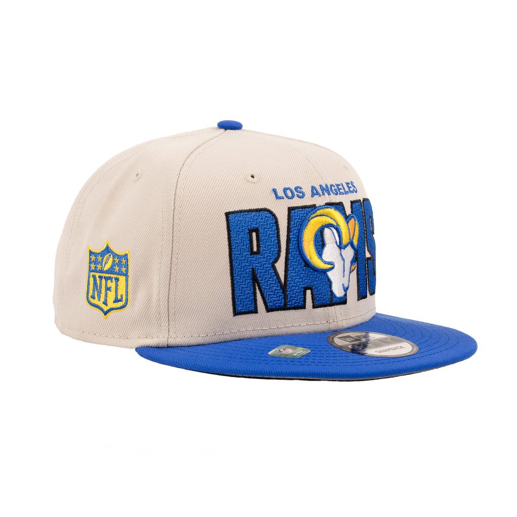 Los Angeles Rams Bone White/Royal Blue "NFL 23 Draft" | New Era 9Fifty Snapback