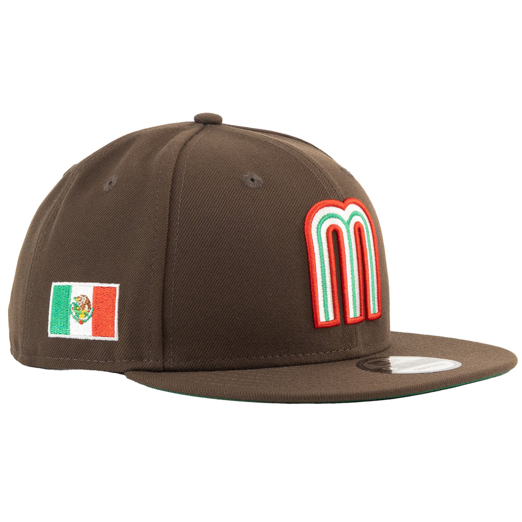 Mexico Baseball Mocha Brown "One Tone" | New Era 9Fifty Snapback