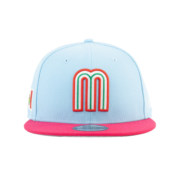 Mexico Baseball Sky Blue/Magenta 