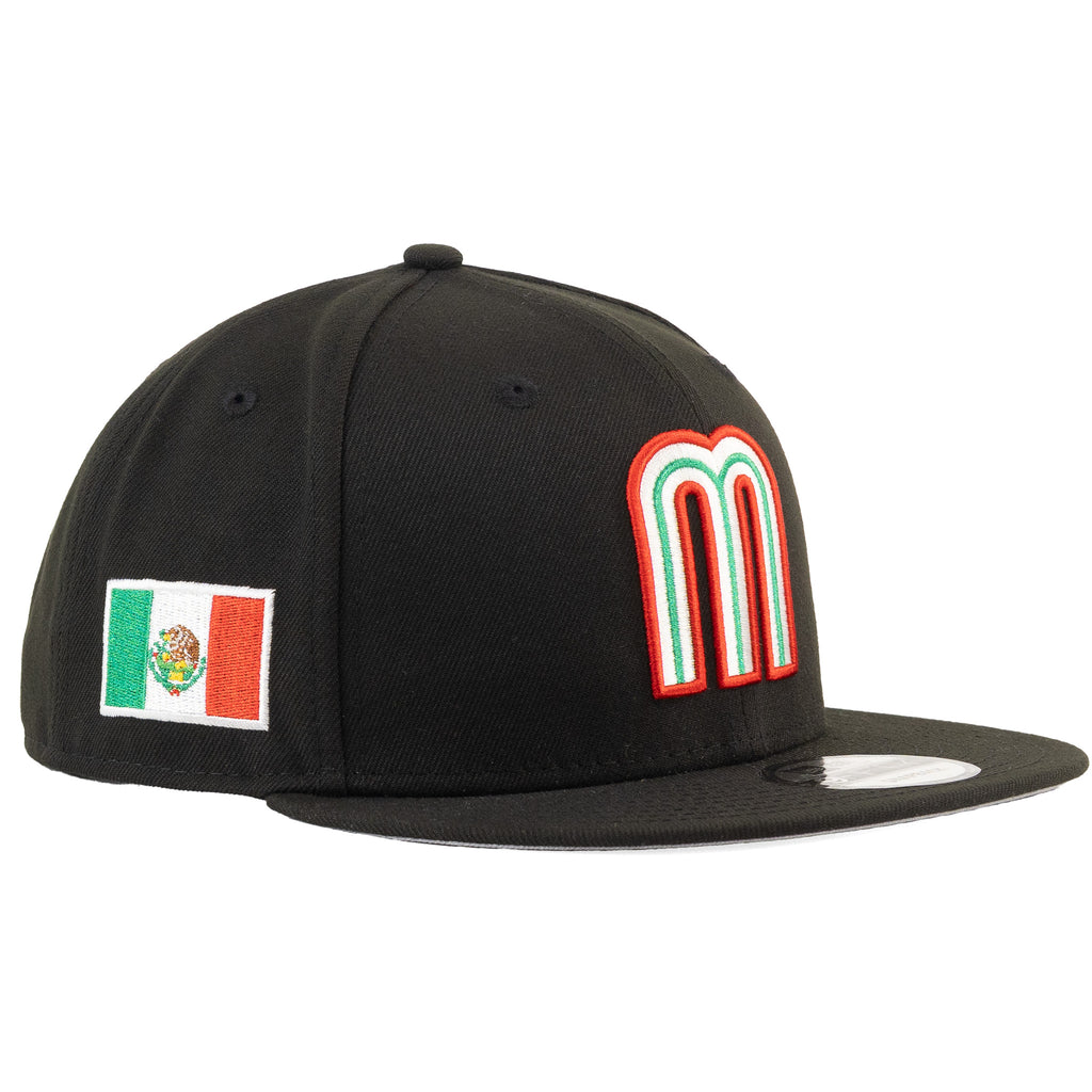 Mexico Baseball Black "One Tone" | New Era 9Fifty Snapback