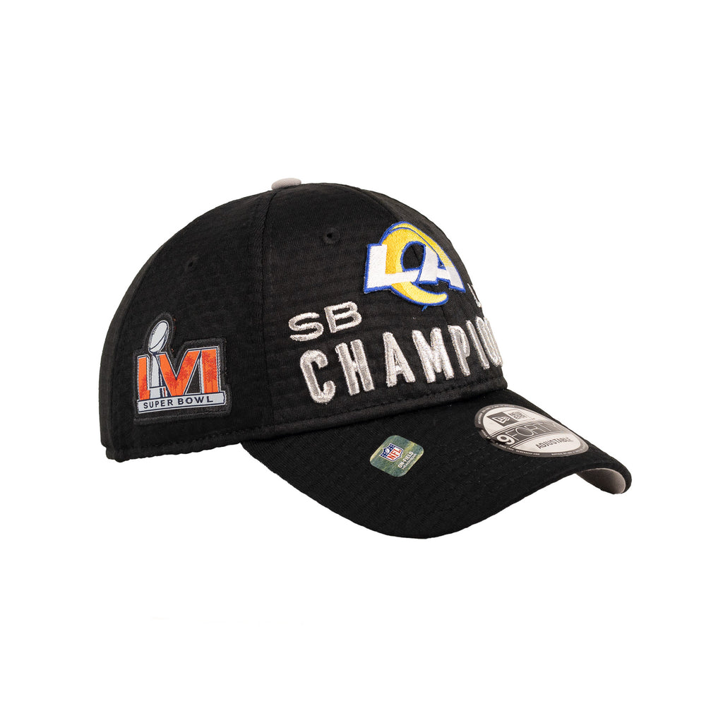 Los Angeles Rams Black "Super Bowl LVI Champs" | New Era 9Forty Adjustable