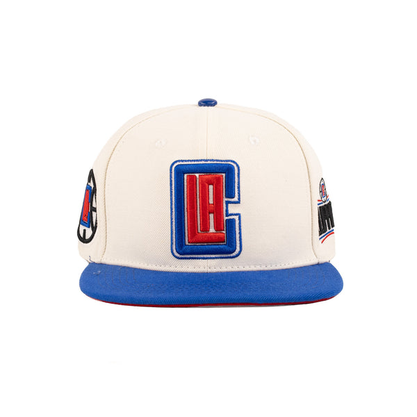 Los Angeles Clippers Eggshell White/Royal Blue | Pro Standard Snapback