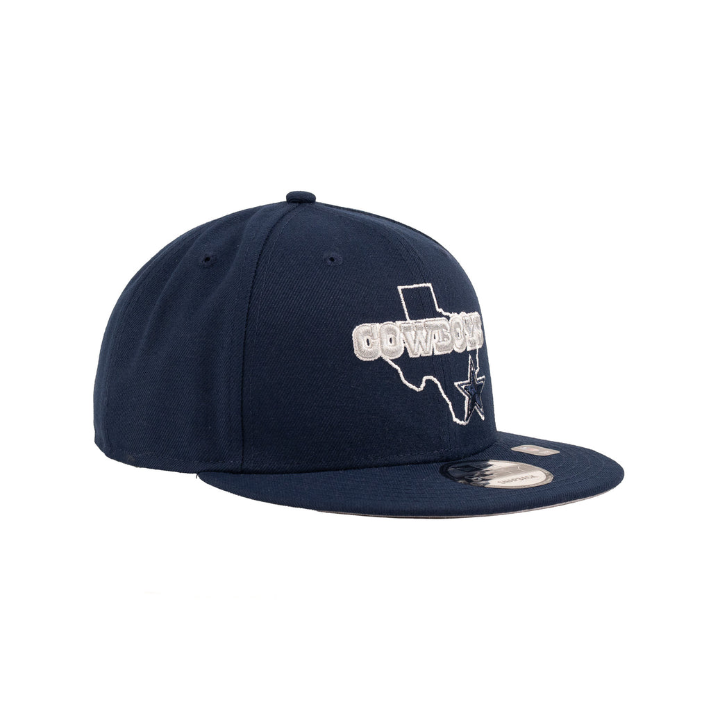 Dallas Cowboys Navy Blue "State" | New Era 9Fifty Snapback