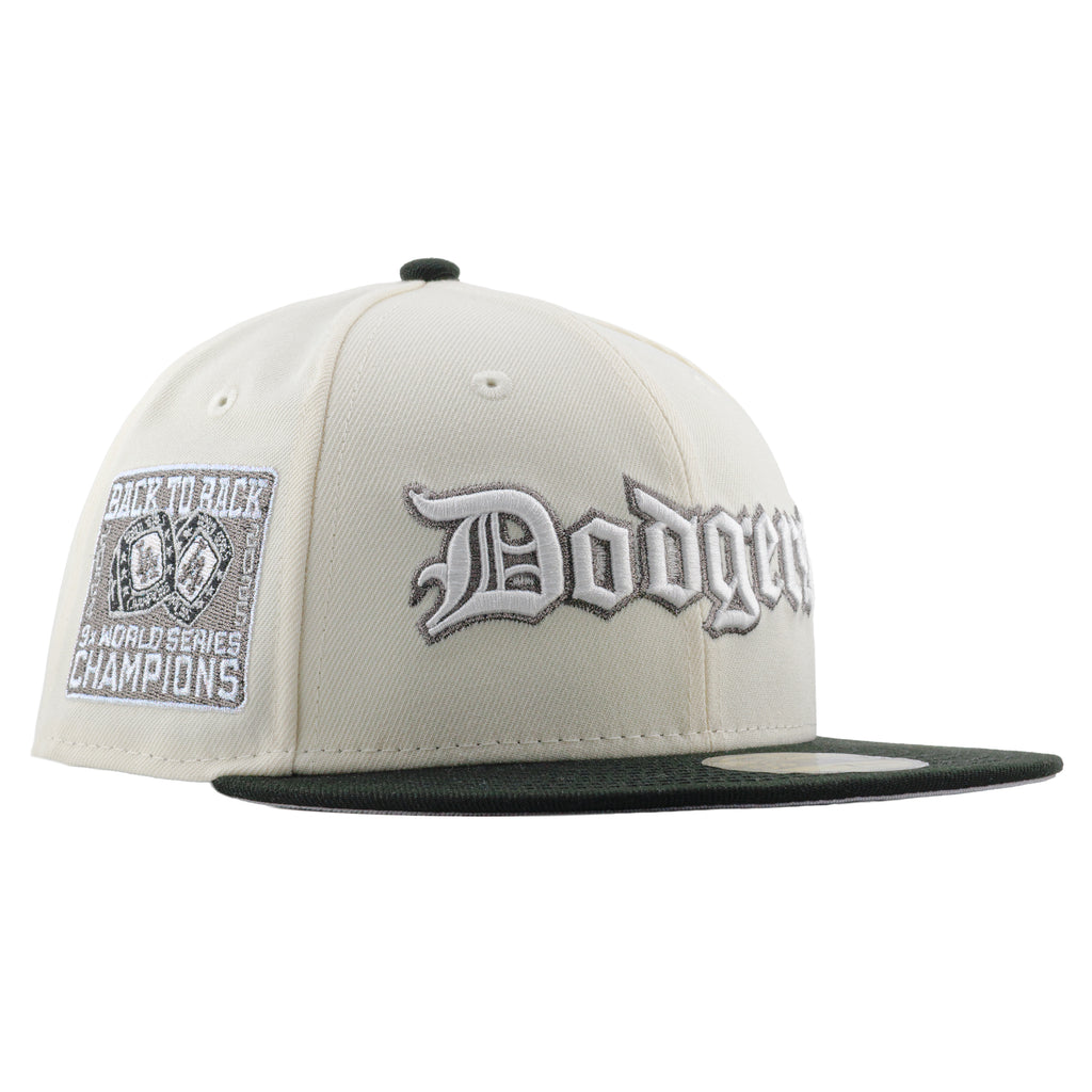 Los Angeles Dodgers Chrome White/Black “Dopamina” | New Era 59Fifty Fitted
