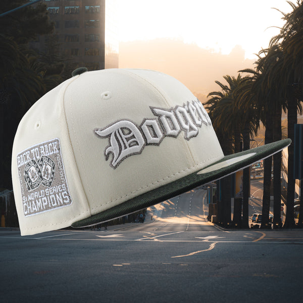 Los Angeles Dodgers Chrome White/Black “Dopamina” | New Era 59Fifty Fitted