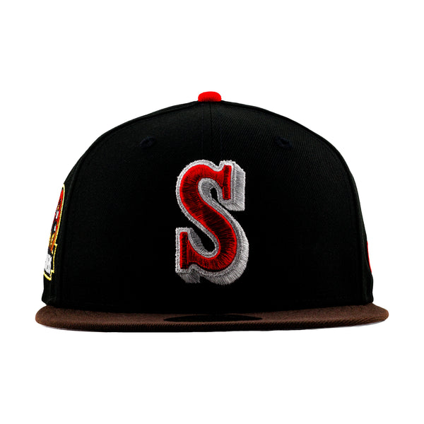 Seattle Mariners Black/Walnut Brown 